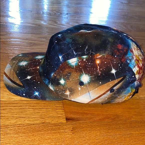 Skulls Brooklyn 5 Panel “Galaxy” Camp Hat - Picture 2 of 4